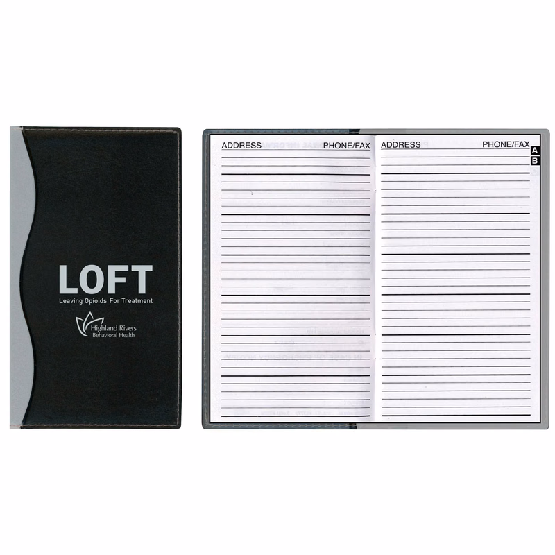 Soft Cover 2 Tone Vinyl Holland Series Address Book