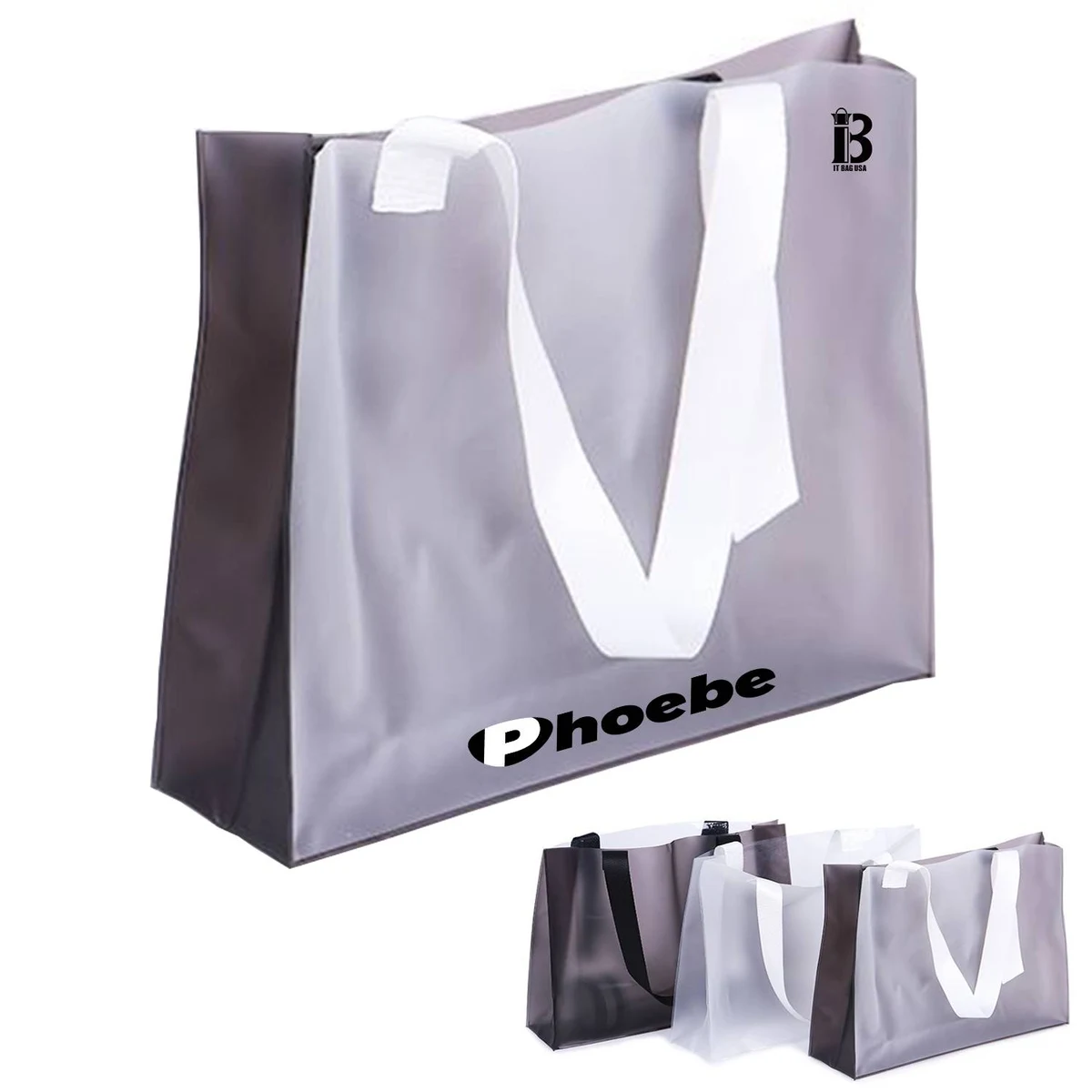 Clear Gift Bags With Handles 1