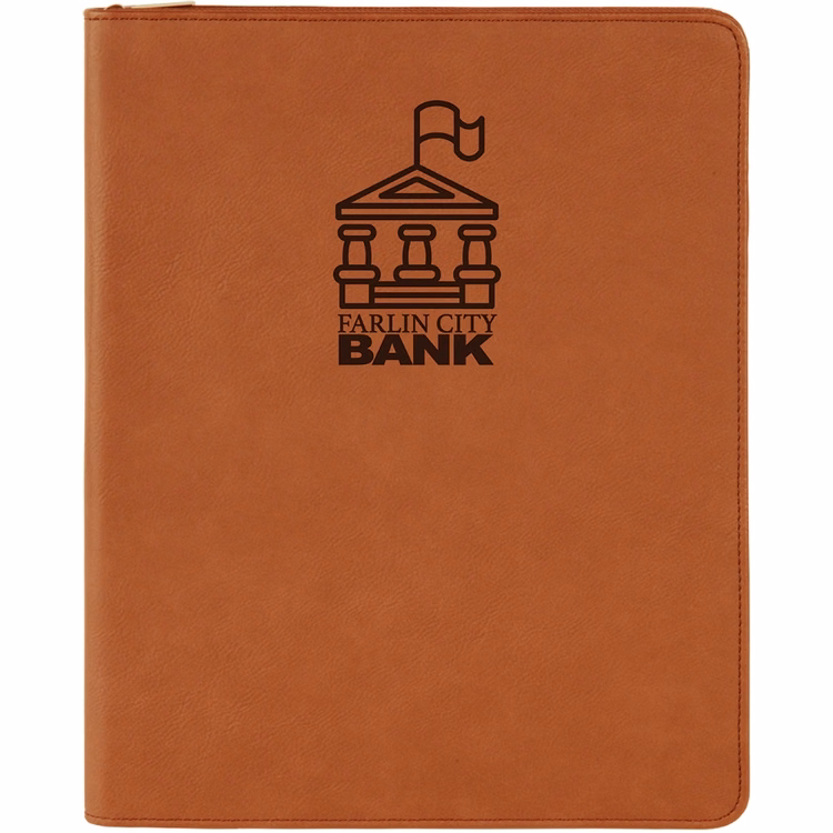 Rawhide Faux Leather Portfolio