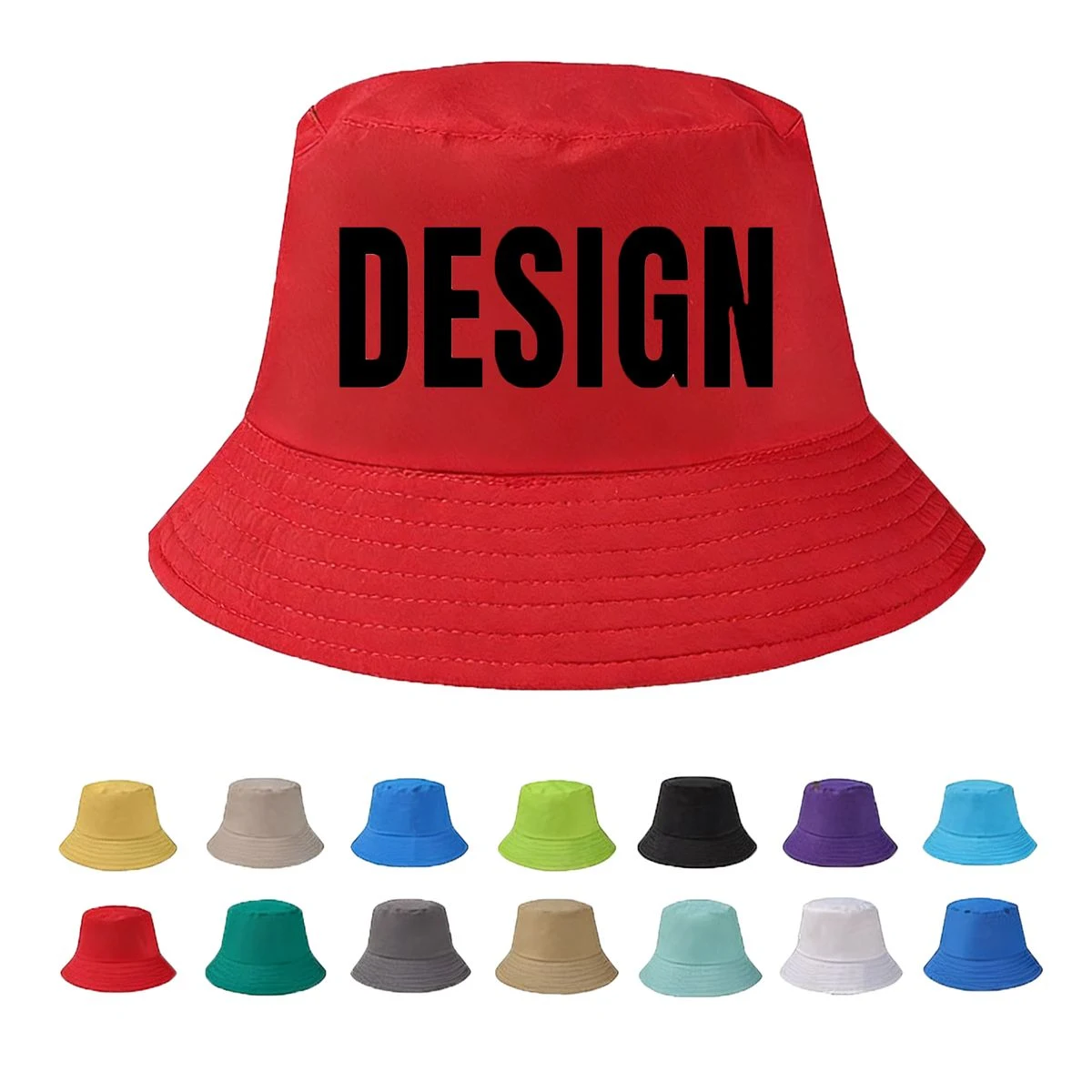 Nylon Waterproof Bucket Hat 1