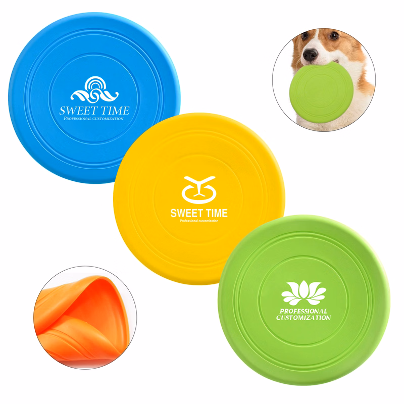 Customizable Silicone Pet Flying Disc