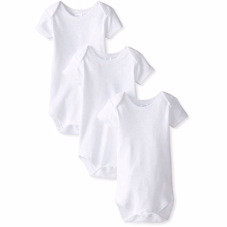 Short Sleeve Bodysuits - 24 Months 3 Pack