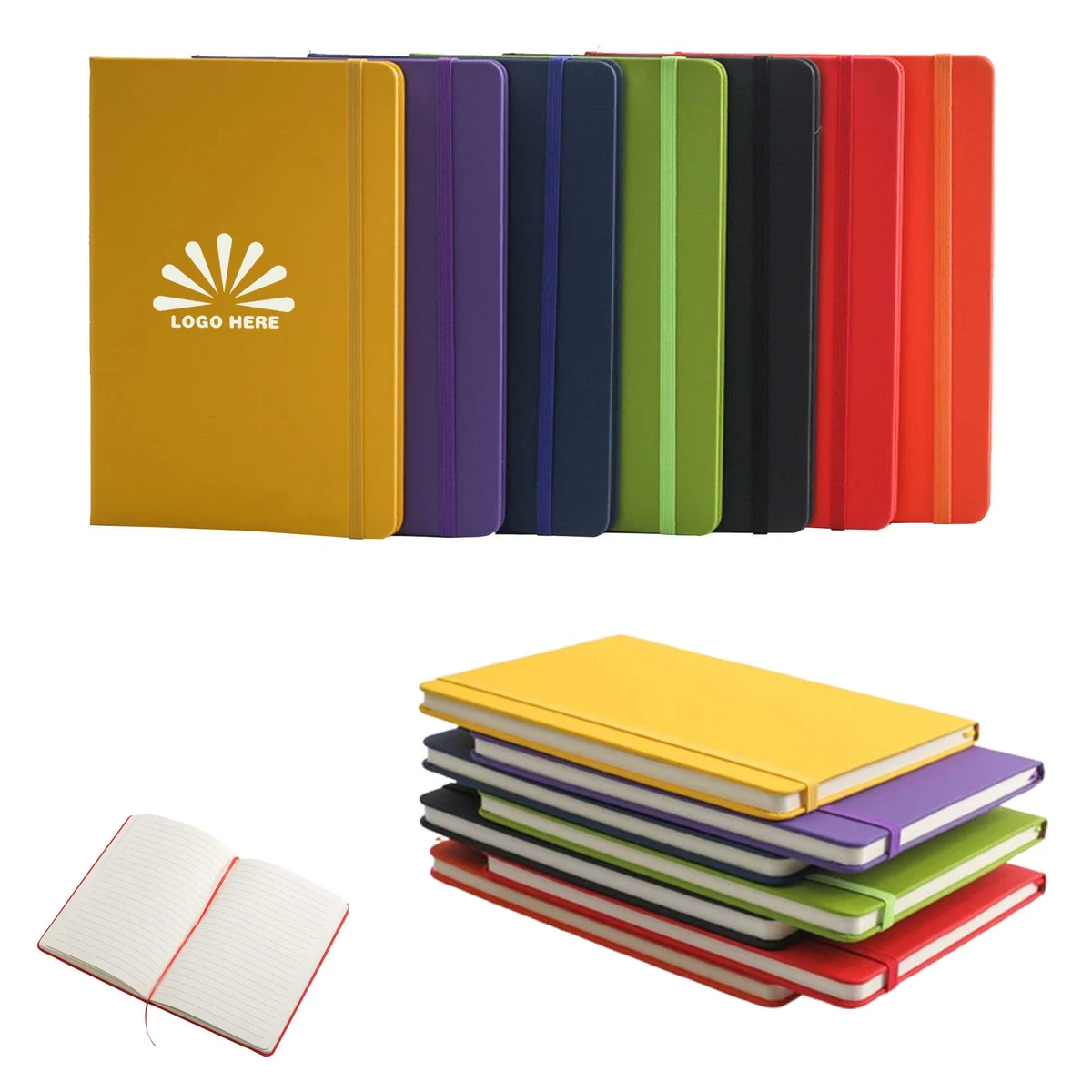 A5 Hardcover Leather Journaling Notebook 1
