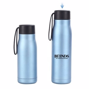 550ml Stainless Steel Cup with Double Wall Insulation and Portable Band Lid