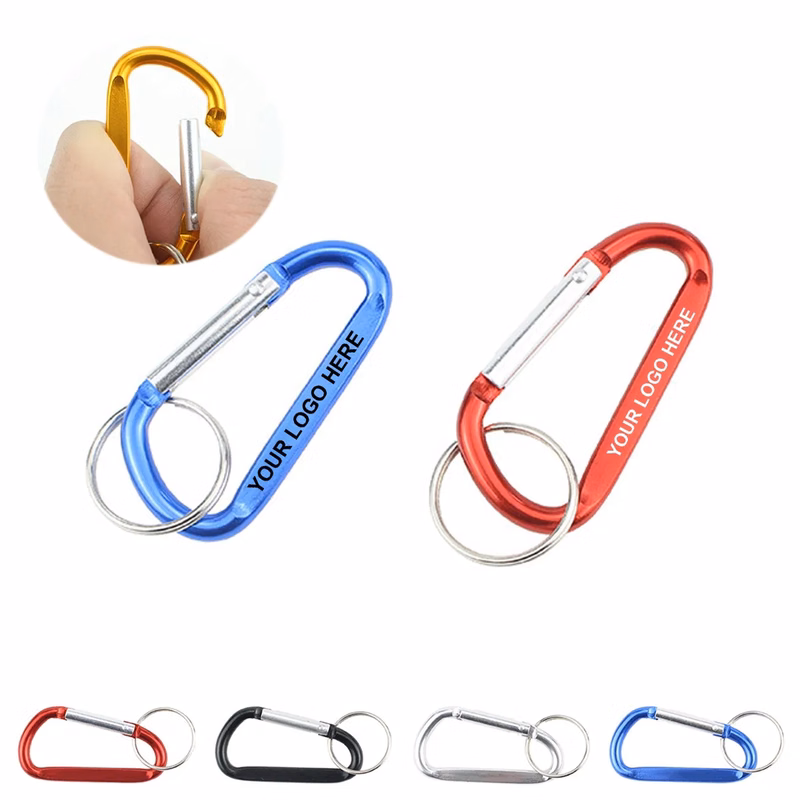 Alloy Carabiner With Ring