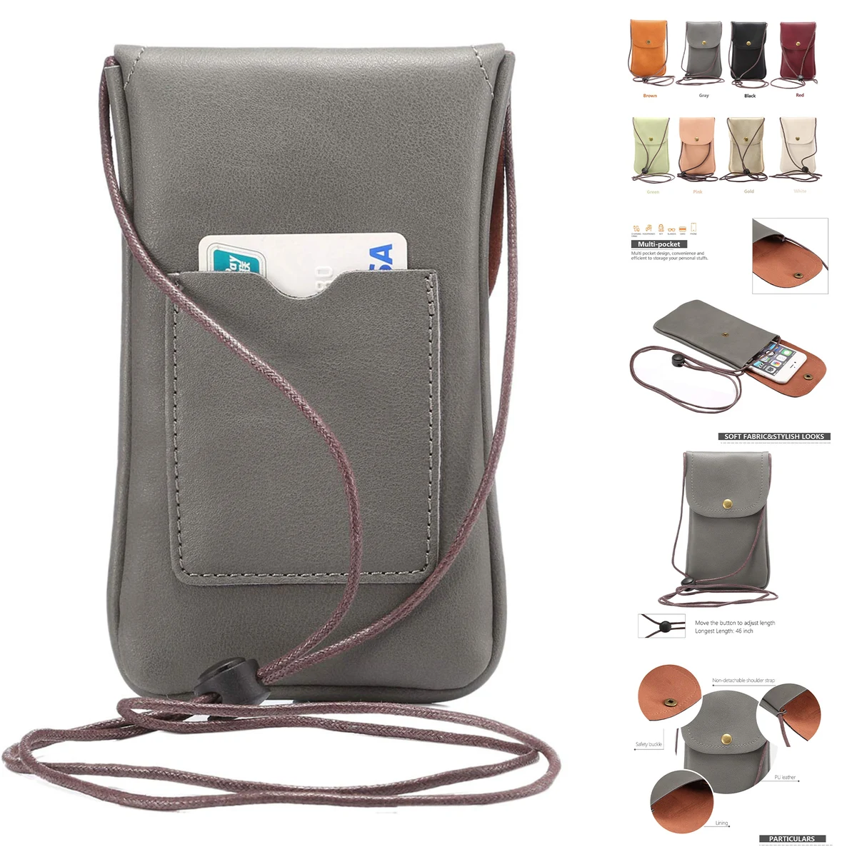 Cell Phone Neck Pouch 1