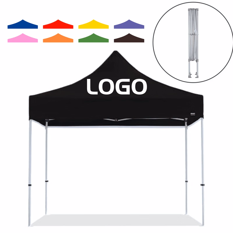 Thick Frame Retractable Outdoor Advertising Gazebo