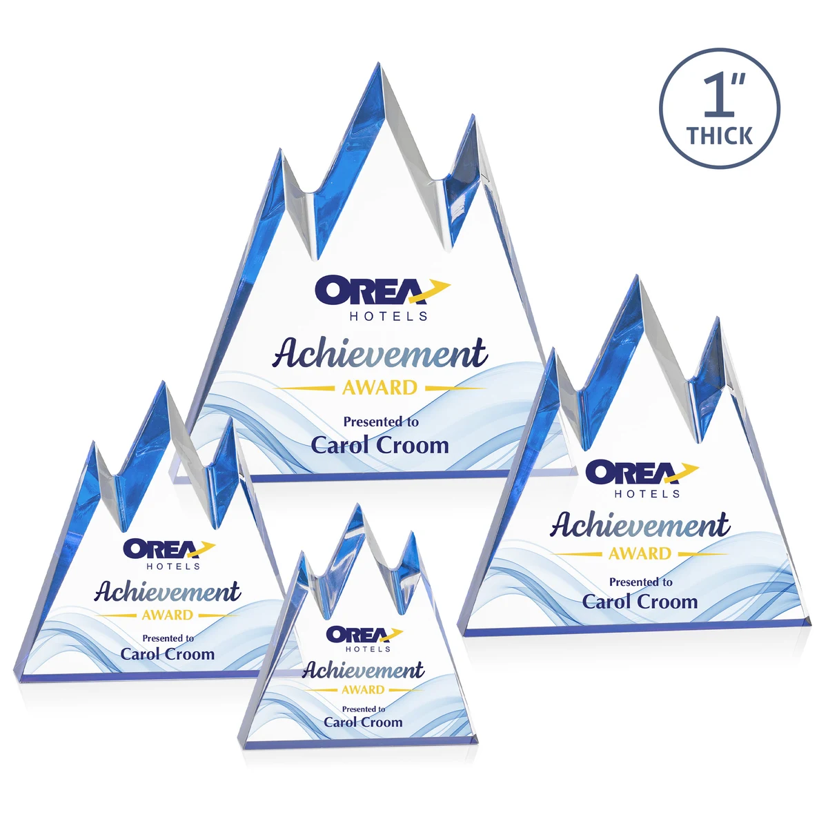 Banff Peak VividPrint™ Award - Blue 1