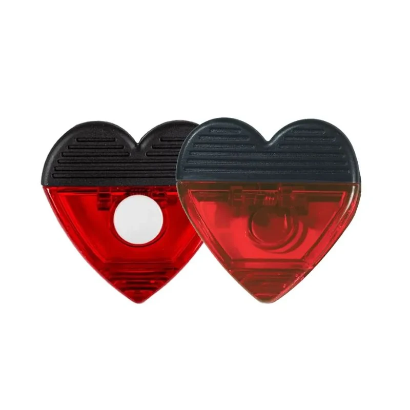 Heart Shaped Fridge Magnetic Memo Holder Clip, promotional clip with logo imprint 1