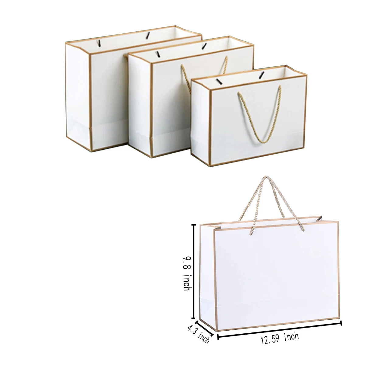 Matte Laminated Paper Bag MOQ 300PCS 1