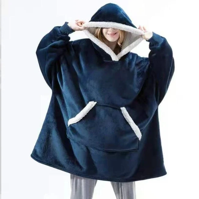 Wearable Sweatshirt Blanket Hoodie 1
