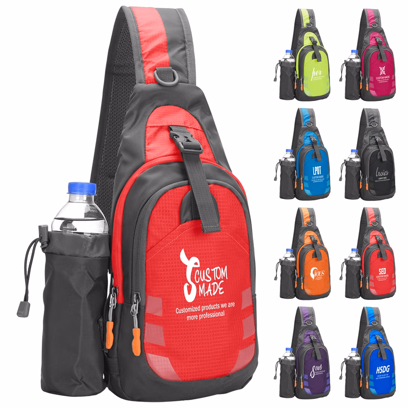 Nylon Crossbody Backpack Bag