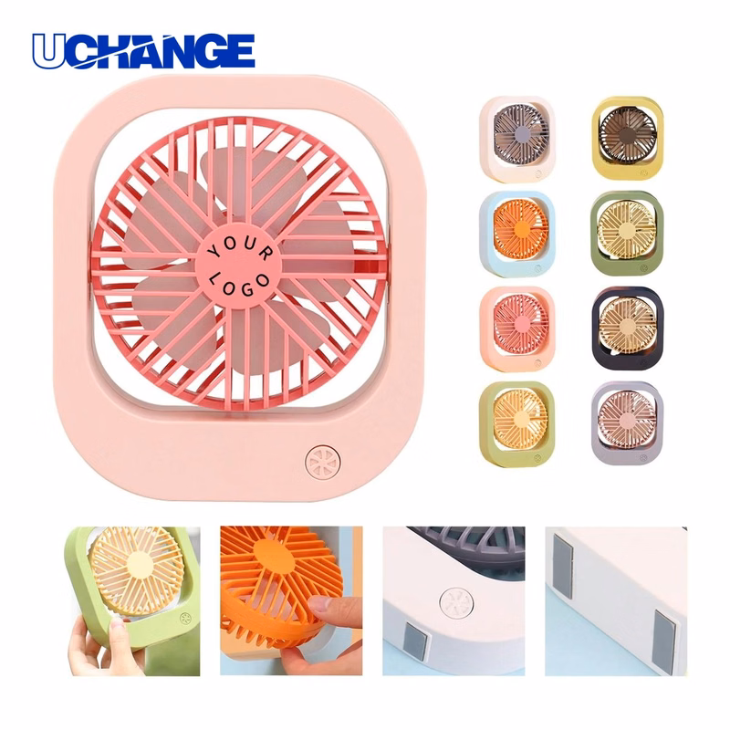 Minimalist Desktop Fan Unit with Adjustable Speed