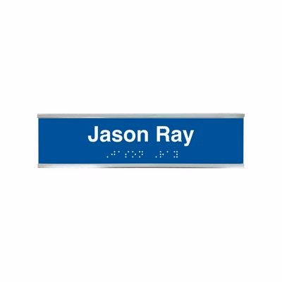 USA Made ADA Braille Name Plate Signs