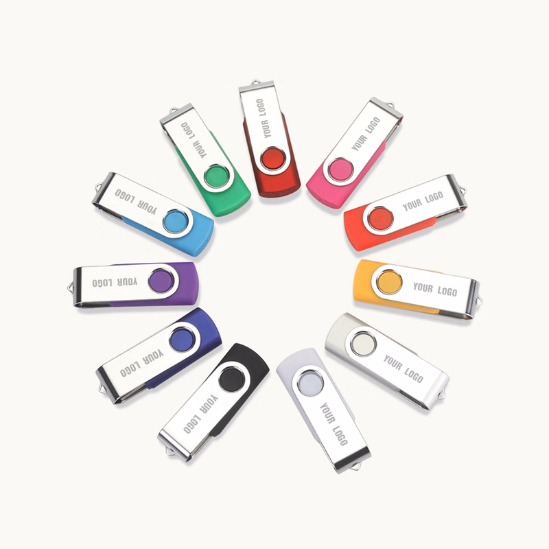 Swivel USB Flash Drive 1GB