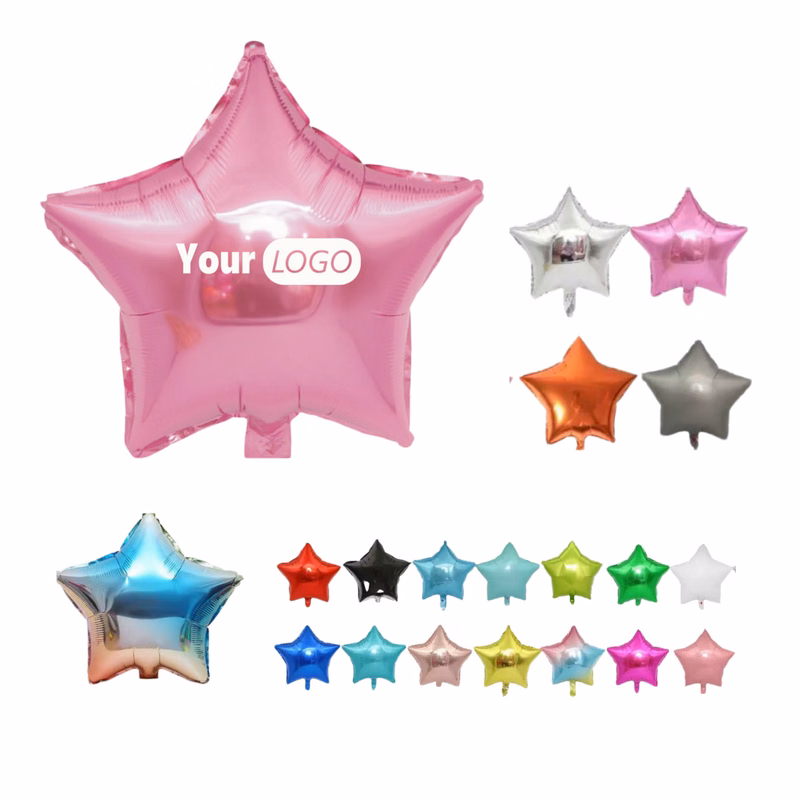 Custom Logo Star Balloon