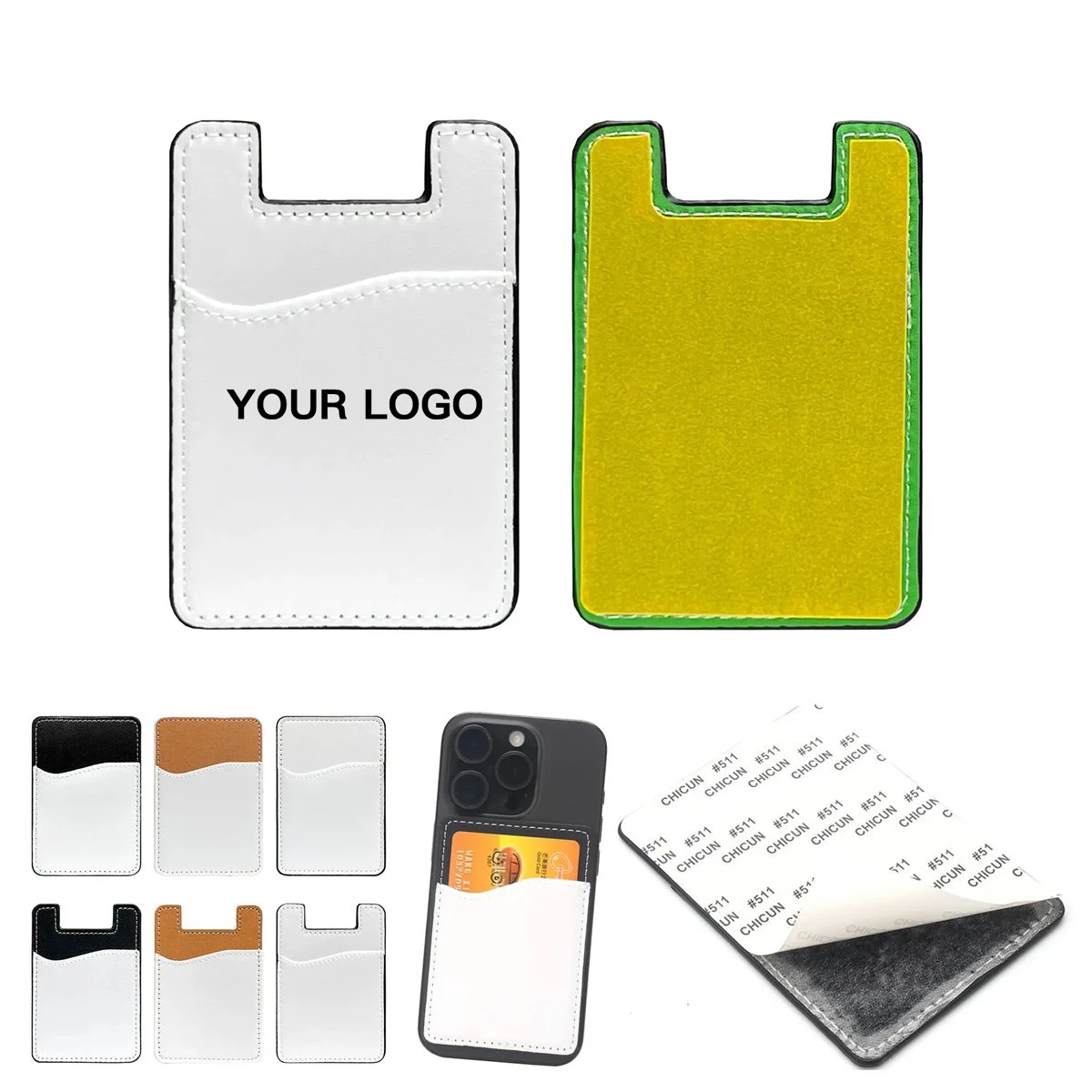 Compact PU Leather Phone Wallet for Cards 1