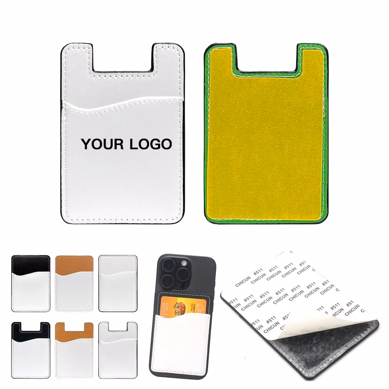 Compact PU Leather Phone Wallet for Cards