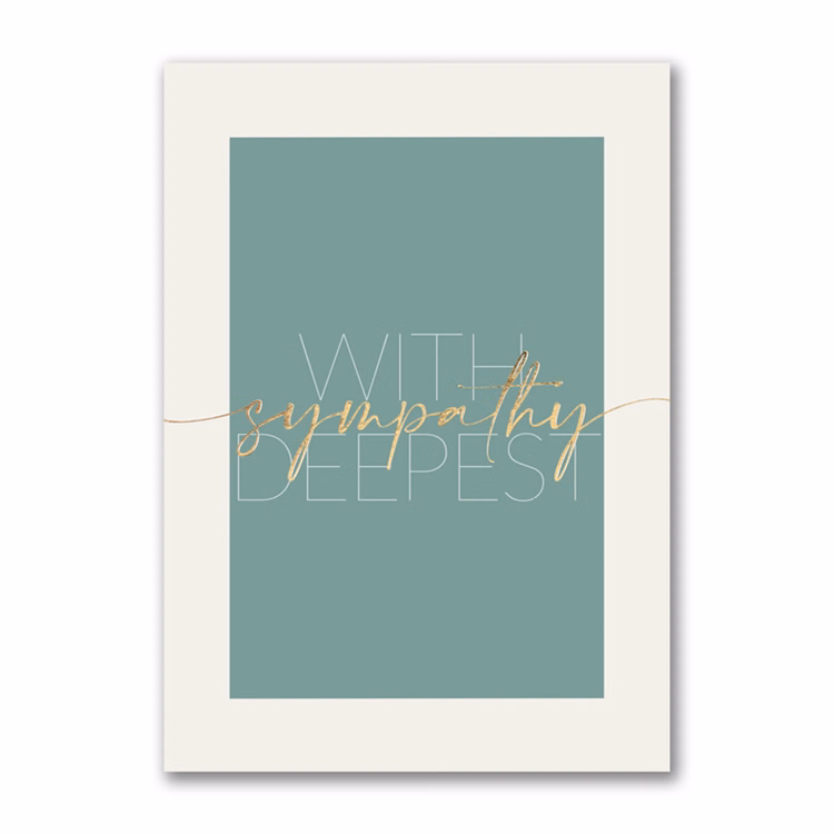 Sympathy To You Card