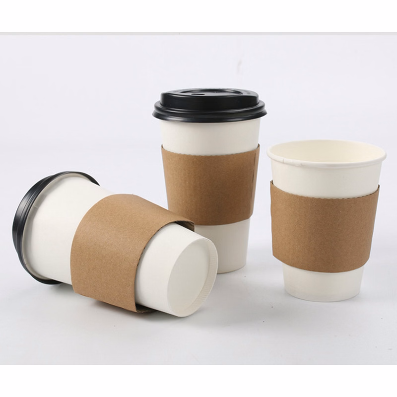 Disposable Kraft Paper Insulated Cup Sleeve
