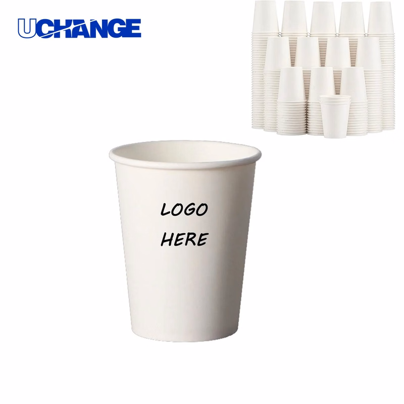 9oz White Paper Cup for Coffee Service & Events