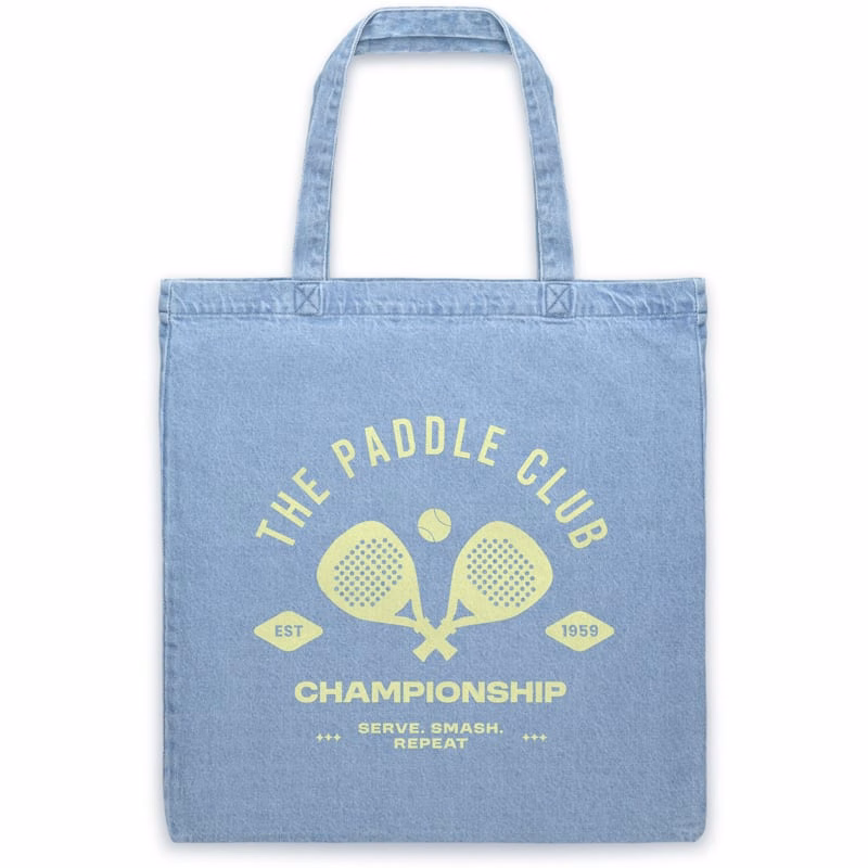 Custom Denim Cotton Tote Bags