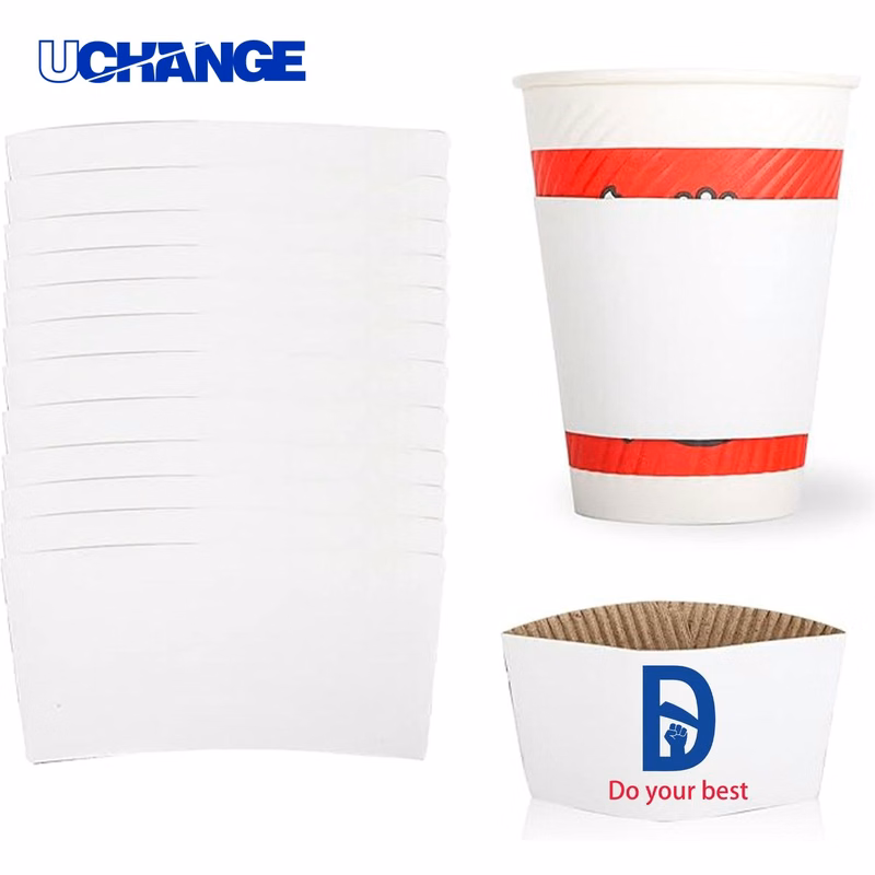 Corrugated Kraft Sleeve for Cold and Hot Cups (12oz)