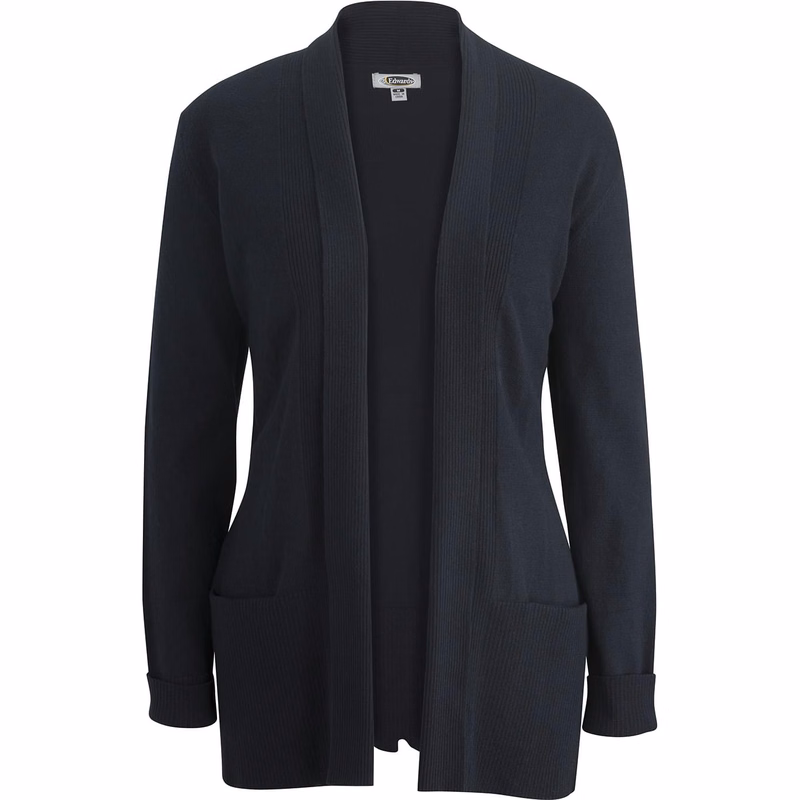 Tri Blend Ladies Shawl Collar Cardigan