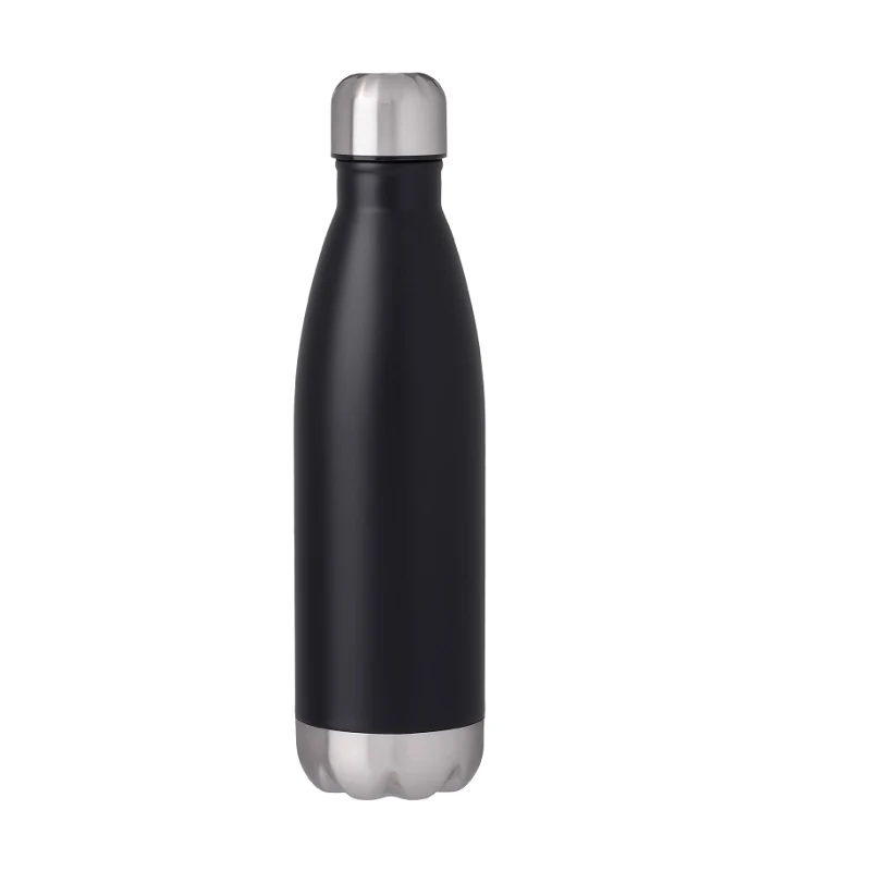 Double Wall Stainless Steel Water Bottle, 17 oz., custom water bottle with logo imprint 1