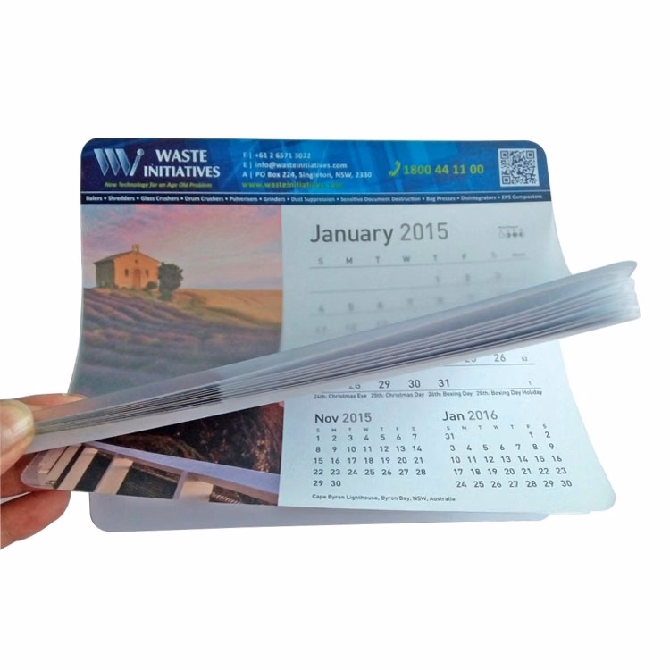 Calendar Mouse Pad Notepads