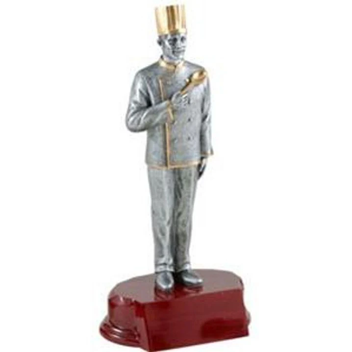 9-1/4" Chef-Male Resin Figure 1