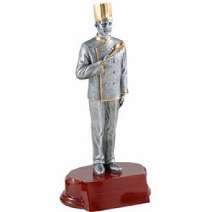 9-1/4" Chef-Male Resin Figure