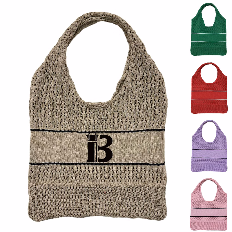 Straw Woven Tote Bag