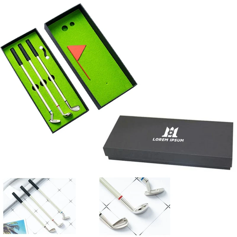 Golf Club Ballpoint Pen Set 1