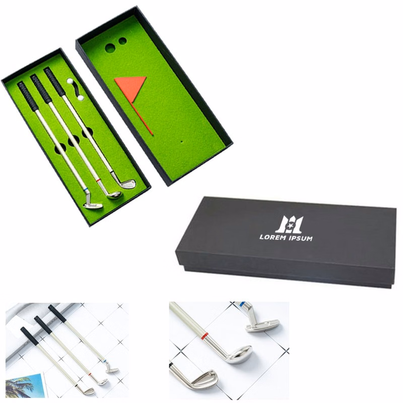 Golf Club Ballpoint Pen Set