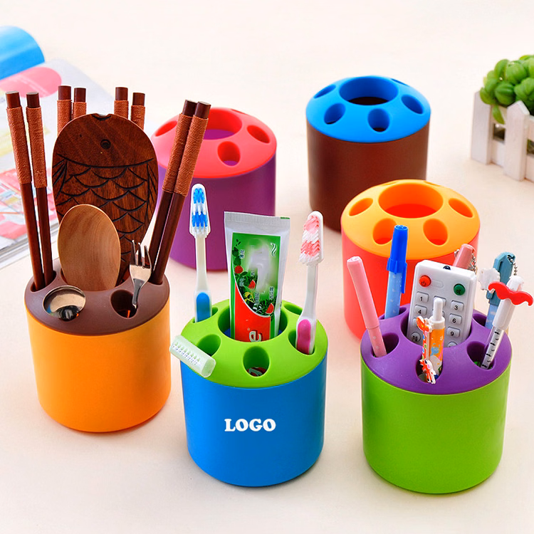 Multi Functional Toothbrush Holder Pen Holder