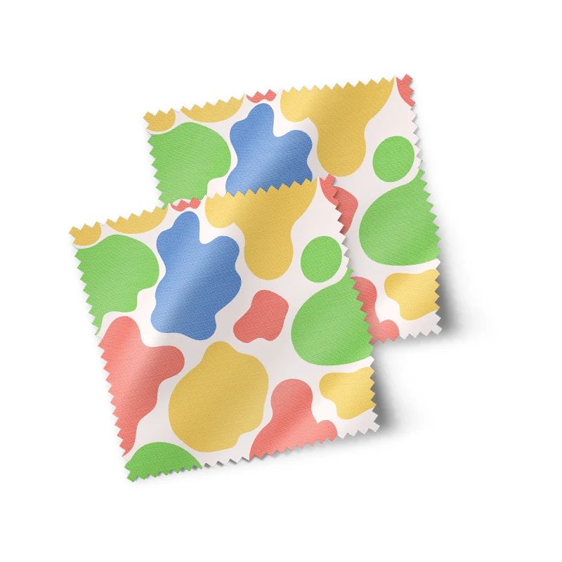 5"x 5" Custom Full Color Microfiber Cleaning Cloth 1