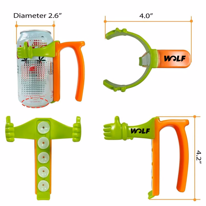 Soda Can Lids and Holders for 12oz Cans