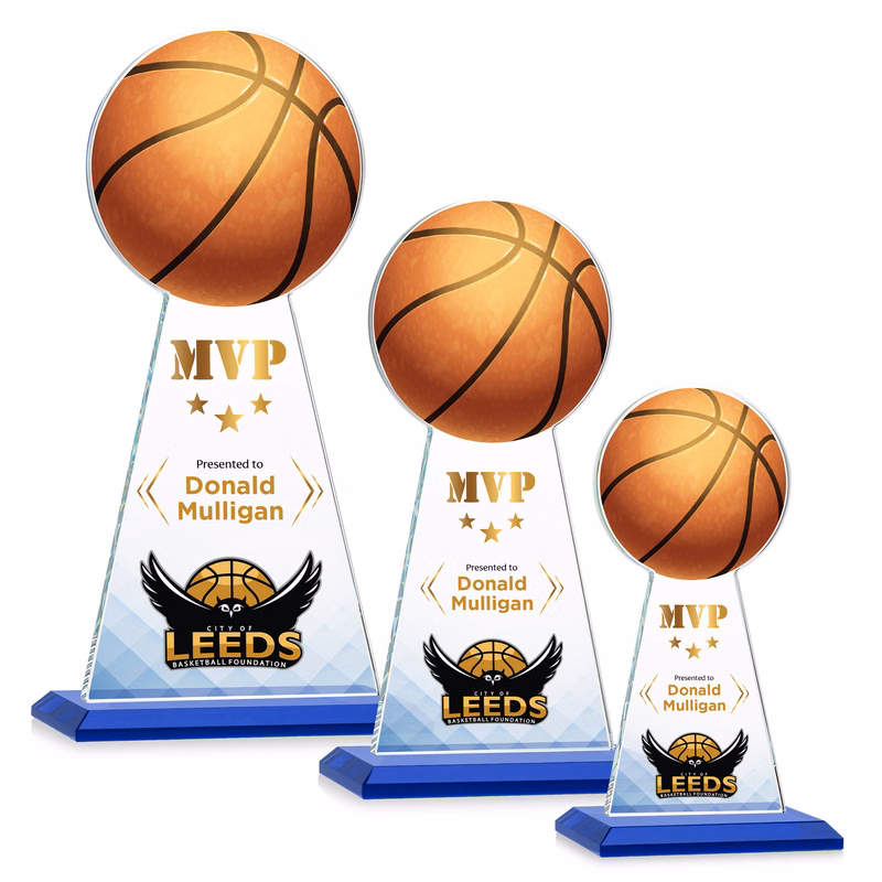 Edenwood Basketball VividPrint™ Award - Blue