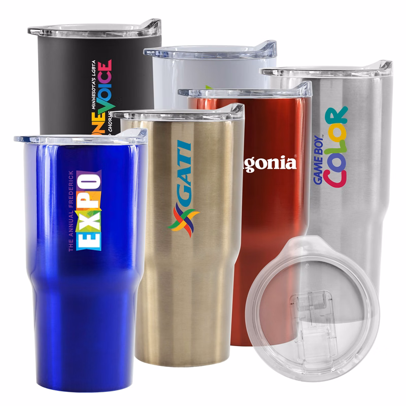 20 Oz. Oceanside Double Wall Stainless Steel Vacuum Tumbler