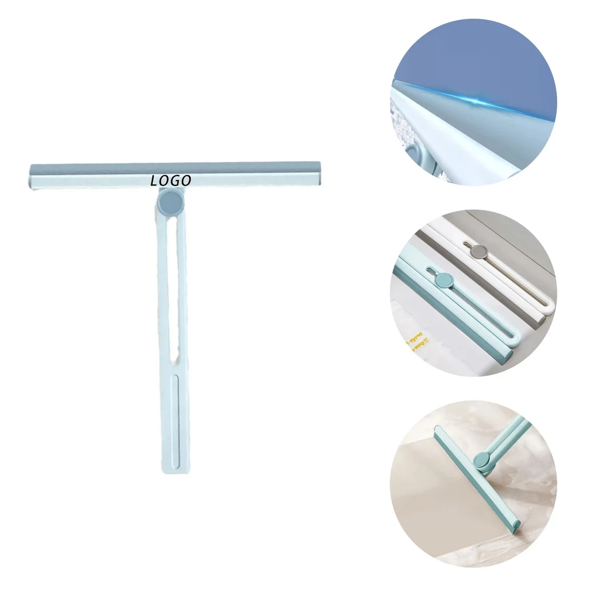 Folding Squeegee With Logo For Cleaning 1