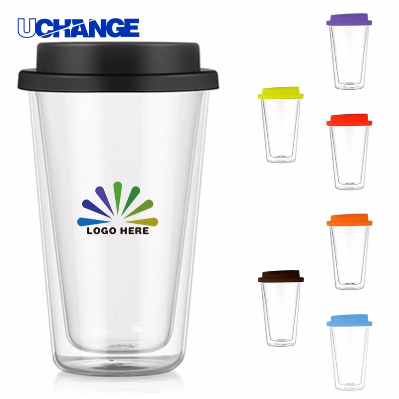 Double Walled Glass Container (12OZ)