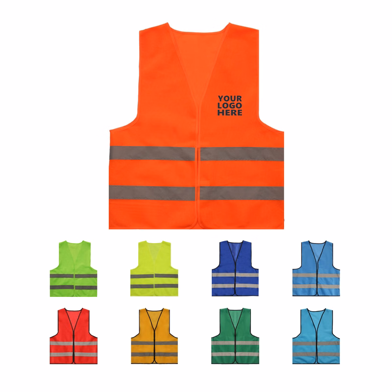 Custom logo Reflective Safety Vest 30pcs