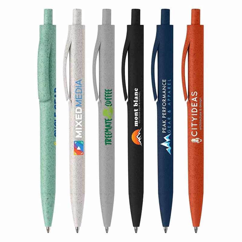 Zen - Eco Wheat Plastic Pen - Full Color 