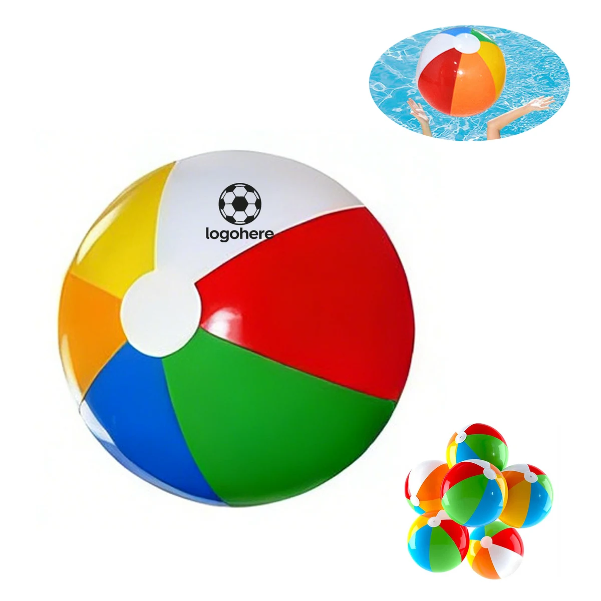 Kids & Adults Inflatable Pool Toy Ball 1