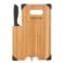 Bamboo Cutting Board with Knife 1