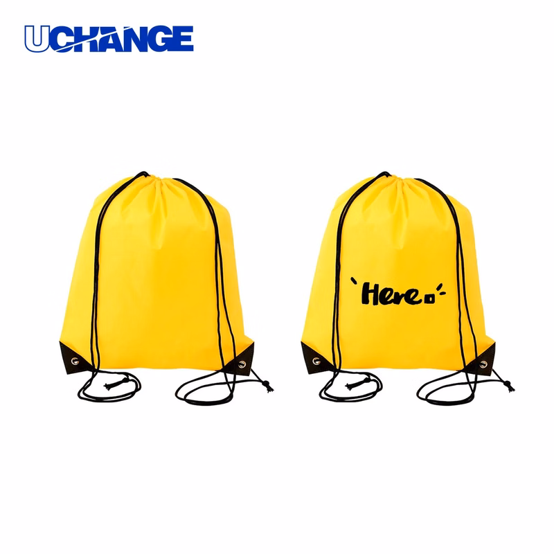 210D Polyester Drawstring Sports Backpack Organizer