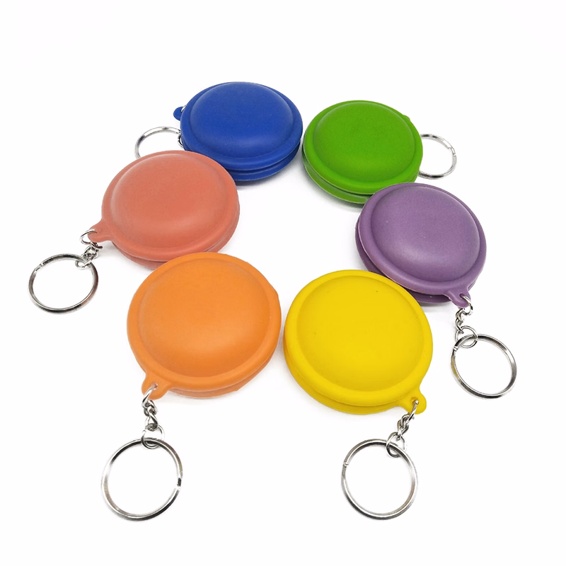 Silicon key chain earbuds case