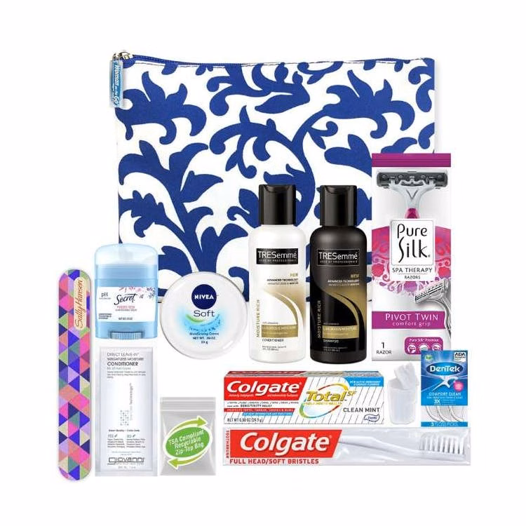 Women's Travel Kit - 13 Piece