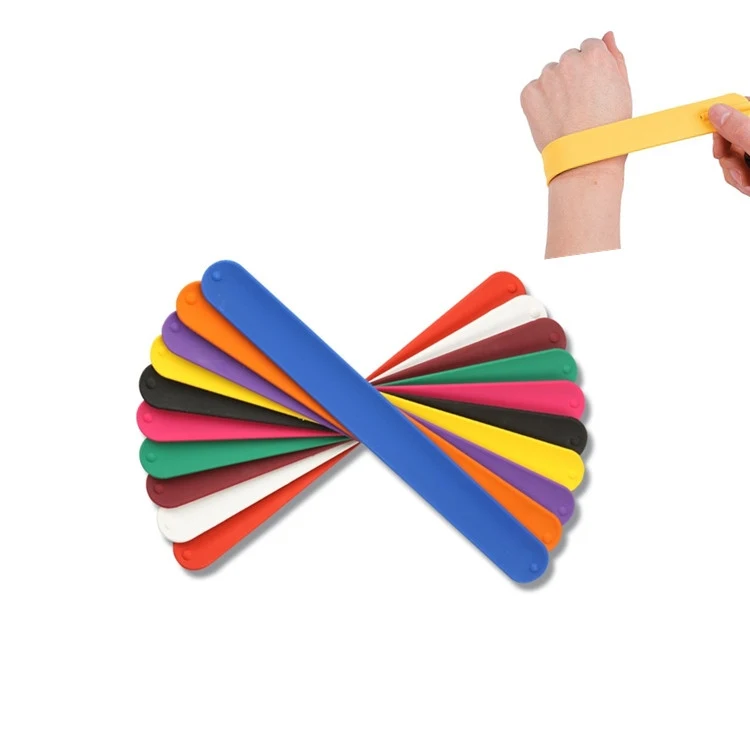 Silicone Slap Wristband 1